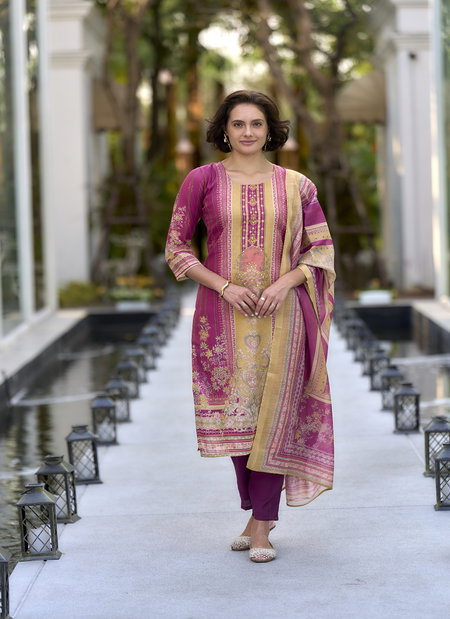 Tew Silk Blend Kurti With Bottom Dupatta Bulk Orders In India
